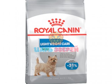 Royal Canin (Роял Канин) - Mini Light Care, корм для взрослых и стареющих собак мелких размеров  склонных к набору лишнего веса, 3 кг