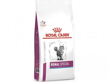 Royal Canin (Роял Канин) - Renal Special, для кошек с пониженным аппетитом для поддержания функции почек, 2 кг