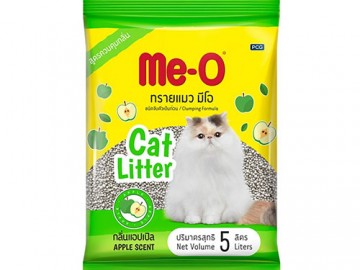ME-O (МЕ-О) - Комкующийся наполнитель с ароматом яблока, 5 л (4 кг)