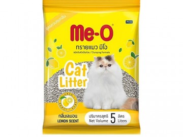 ME-O (МЕ-О) - Комкующийся наполнитель с ароматом лимона, 5 л (4 кг)