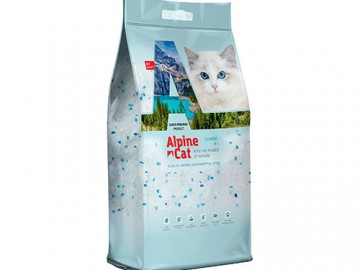 Alpine Cat (Альпин Кэт) - Силикагелевый наполнитель, 8 л (3,4 кг)