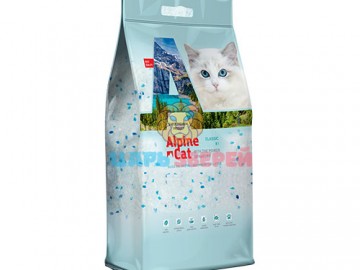 Alpine Cat (Альпин Кэт) - Силикагелевый наполнитель, 8 л (3,4 кг)