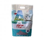 Alpine Cat (Альпин Кэт) - Тофу комкующийся наполнитель с ароматом лаванды, 12 л (5,2 кг)