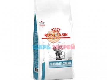 Royal Canin (Роял Канин) - Sensitivity Control, диетический корм для взрослых кошек, применяемый при пищевой аллергии или пищевой непереносимости, 1,5 кг