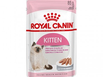 Royal Canin (Роял Канин) - Kitten in Loaf, Влажный корм для котят от 4 месяцев, паштет, пауч 85 г