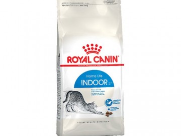 Royal Canin (Роял Канин) - Indoor 27, корм для кошек, живущих дома, 400 г