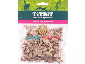 TiTBit (ТитБит) - Лакомство для кошки Легкое баранье - мягкая упаковка