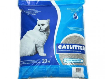 CATLITTER (КЭТЛИТТЕР) - Комкующийся наполнитель, 20 кг