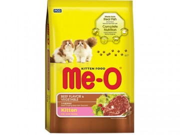 ME-O (МЕ-О) - Корм для котят со вкусом говядины и овощей, 400 г