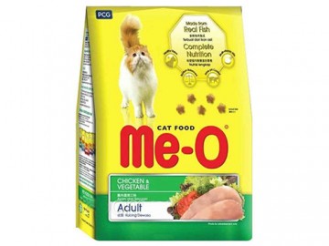 ME-O (МЕ-О) - Корм для взрослых кошек со вкусом курицы и овощей, 450 г