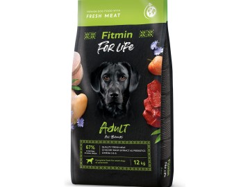 Fitmin (Фитмин) - For Life Adult All Breeds, Сухой корм для взрослых собак всех пород, с мясом (развес)