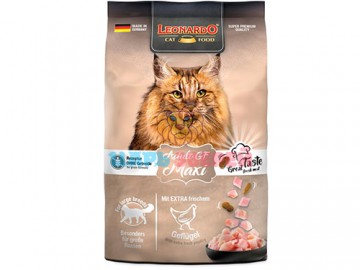 Leonardo (Леонардо) - Adult Grain Free Maxi , беззерновой корм для кошек крупных пород, 15 кг