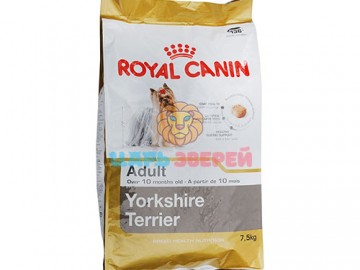 Royal Canin (Роял Канин) - Yorkshire Terrier Adult, Корм для йоркширского терьера с 10 месяцев, 7,5 кг