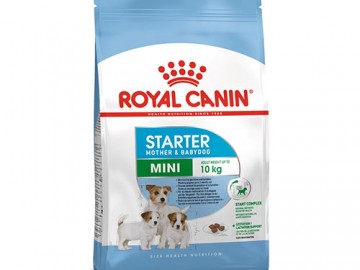 Royal Canin (Роял Канин) - Mini Starter, корм для щенков и кормящих собак мелких пород, 4 кг