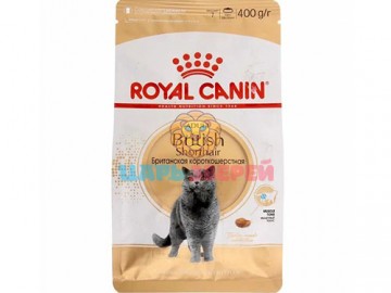 Royal Canin (Роял Канин) - British Shorthair 34, сухой корм для Британцев, 400 г