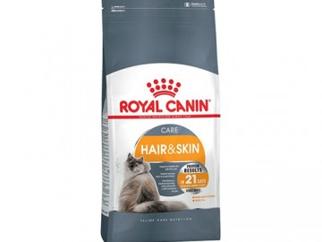 Royal Canin (Роял Канин) - Hair & Skin 33, сухой корм для кошек с питанием шерсти, 400 г