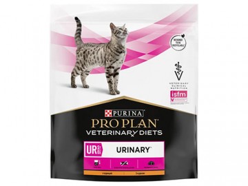 Pro Plan (Про План) - Veterinary Diets Feline Urinary with Chicken, Диетический корм для взрослых кошек при заболевании моче каменной болезни, с курицей , 350 г
