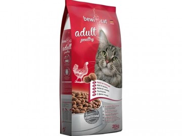 Bewi Cat (Бэви Кэт) - Adult Poultry, сухой корм для взрослых кошек, с птицей (развес)