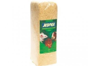 Жорка - Наполнитель, Таежные опилки для грызунов, 3л