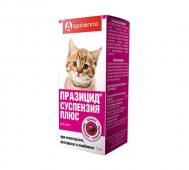 Apicenna (Апиценна) - Празицид Суспензия Плюс, Суспензия для приема внутрь, для котят, фл. 5 мл