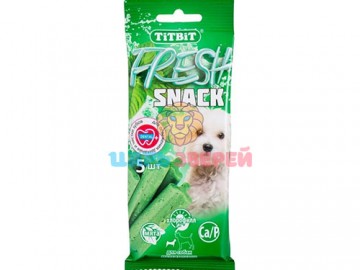 TiTBit (ТитБит) - Snack Fresh, Лакомство для мелких собак, упаковка 5 шт, 55 г