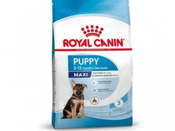 Royal Canin (Роял Канин) - Maxi Puppy, корм для щенков крупных пород с 2 до 15 месяцев, 4 кг