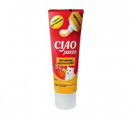 INABA (ИНАБА) - Ciao Paste, Паста для вывода шерсти с куриным филе и лактобактериями, 80 г