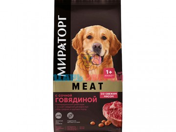 Мираторг - Winner Meat, Корм для собак средних и крупных пород, с сочной говядиной (развес)