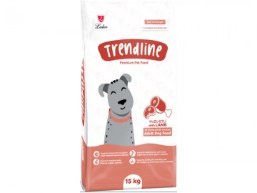 TRENDLINE (ТРЕНДЛАЙН) - Adult Dog Food Lamb and Rice, Сухой корм для собак, с ягненком и рисом, 15 кг