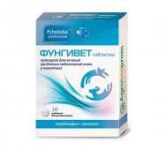 Pchelodar (Пчелодар) - ФУНГИВЕТ таблетки, препарат для лечения грибковых заболеваний кожи у животных, 20 таблеток