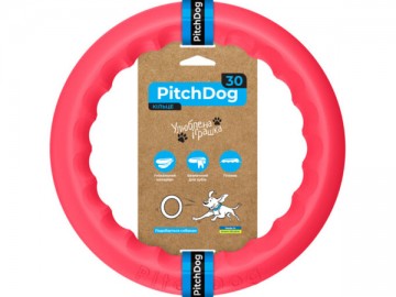 COLLAR (Коллар) - Кольцо для апортировки PitchDog, 28 см, розовый