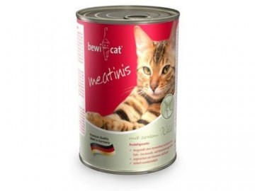 Bewi Cat (Бэви Кэт) - Meatinis Venison, Влажный корм для взрослых кошек, с олениной, 400 г