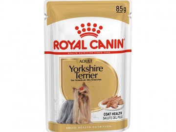 Royal Canin (Роял Канин) - Yorkshire Terrier Adult, Влажный корм для йоркширских терьеров, пауч 85 г