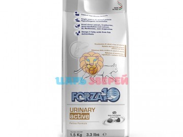 Forza10 (Форца 10) - Urinary Active gatto, Сухой корм для кошек, профилактика образования струвитов, 1,5 кг