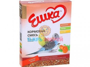 Ешка - Кормовая смесь для волнистых попугаев, Полезные овощи, 500 г