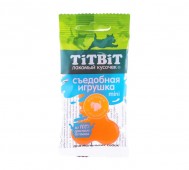 TiTBit (ТитБит) - Лакомство, Съедобная игрушка косточка с индейкой Mini, 20 г