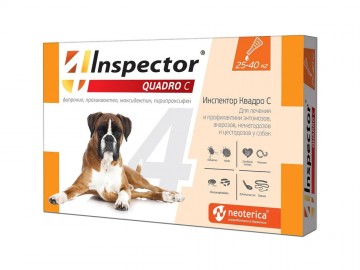 Neoterica (Неотерика)- Инспектор Quadro, Капли для собак 25-40 кг