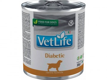 Farmina (Фармина) - Vet Life Dog Diabetic, Влажный корм для собак при диабете, банка 300 г