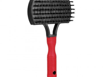 Trixie (Трикси) - Расческа для шерсти собак, plastic/nylon & metal bristles, 10x17 см