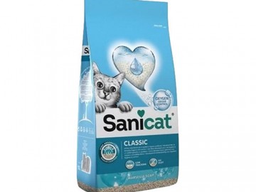 Sanicat (Саникэт) - Classic Marseille Soap, Впитывающий наполнитель с ароматом марсельского мыла, 10 л