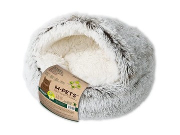 M-Pets (М-петс) - Лежанка Snugo, 50х30 см, серая