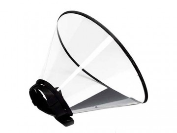 Zooтекстиль - Защитный воротник на липучке с ошейником №20, обхват шеи до 38 см