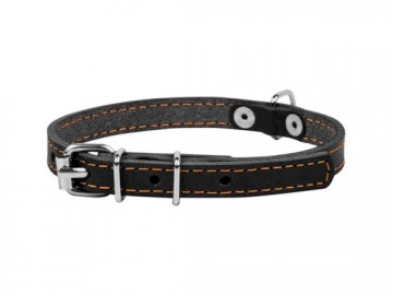 COLLAR (Коллар) - Ошейник одинарный, ш: 10 мм, дл: 22-30 см, черный