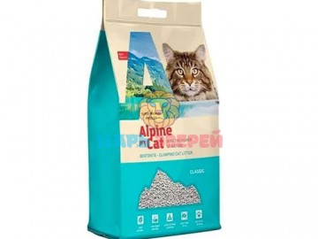 Alpine Cat (Альпин Кэт) - Комкующийся наполнитель без ароматизатора, 5 л (4 кг)