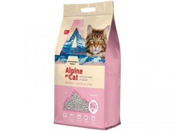 Alpine Cat (Альпин Кэт) - Комкующийся наполнитель с ароматом сакуры, 5 л (4 кг)