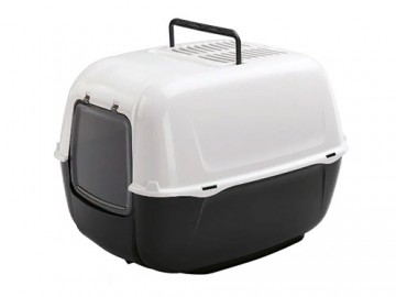 Ferplast (Фирпласт) - PRIMA PLT, Биотуалет для кошек угольный, черный, 39,5 х 52,5 х 38 см