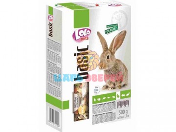 LoLo Pets (Ло-Ло Петс) - Полнорационный корм для кроликов, 500 г