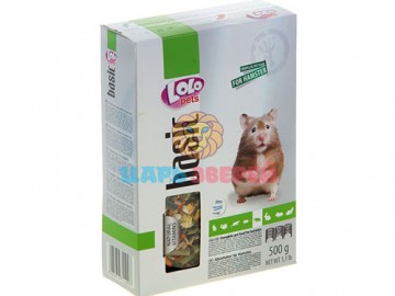 LoLo Pets (Ло-Ло Петс) - Полнорационный корм для хомяков, 500 г