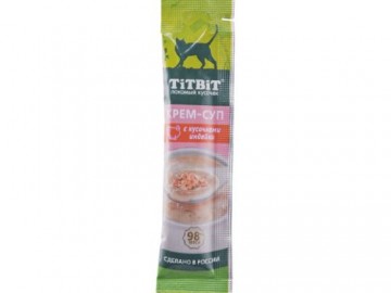 TiTBit (ТитБит) - Крем-суп с кусочками индейки, 10 г