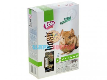 LoLo Pets (Ло-Ло Петс) - Полнорационный корм для шиншилл, 450 г